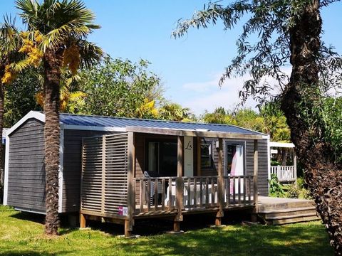MOBILHOME 4 personnes - PREMIUM  HOBEREAU 4 personnes- climatisé