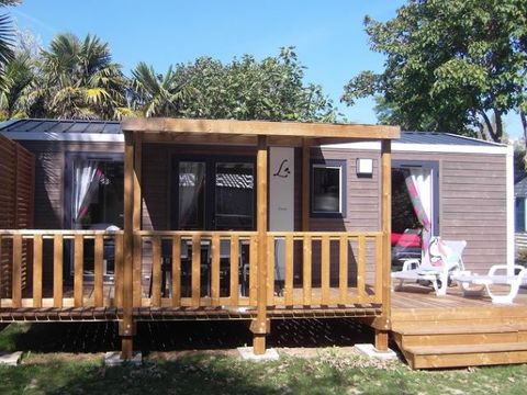 MOBILHOME 4 personnes - PREMIUM  HOBEREAU 4 personnes- climatisé