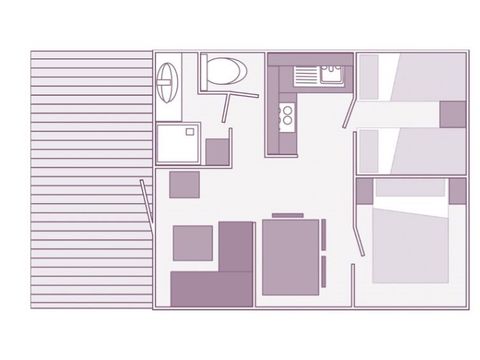 CHALET 5 personnes - Chalet INSOLITE FAUVETTE 