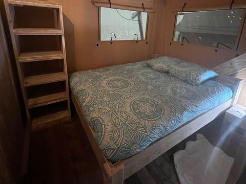 TENTE TOILE ET BOIS 5 personnes - Luxury Lodge