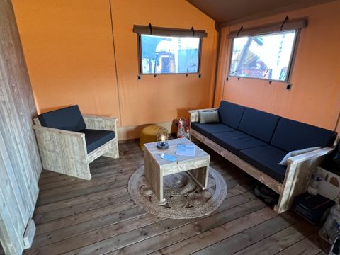TENTE TOILE ET BOIS 5 personnes - Luxury Lodge