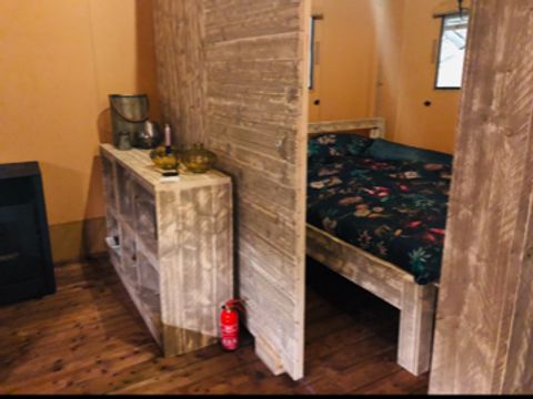TENTE TOILE ET BOIS 5 personnes - Luxury Lodge