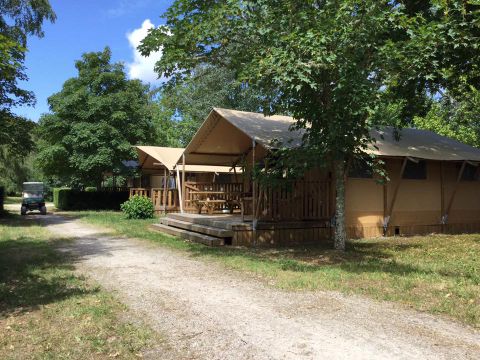 TENTE TOILE ET BOIS 5 personnes - Lodge Woody 38