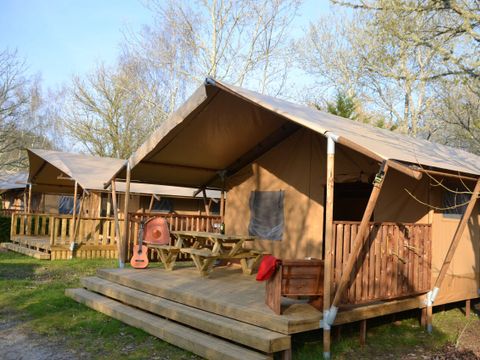 TENTE TOILE ET BOIS 5 personnes - Lodge Woody 38