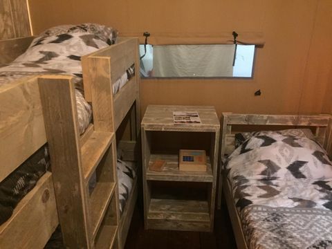 TENTE TOILE ET BOIS 5 personnes - Lodge Woody 38