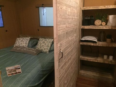 TENTE TOILE ET BOIS 5 personnes - Lodge Woody 38