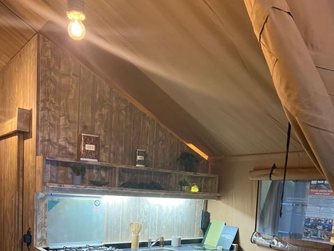 TENTE TOILE ET BOIS 2 personnes - Lodge Woody 27