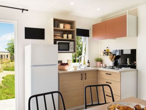 MOBILHOME 6 personnes -  Aqua 3 Chambres 6 Personnes Terrasse semi-couverte