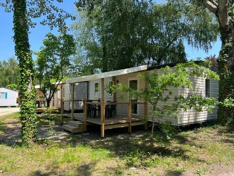 MOBILHOME 6 personnes -  Aqua 3 Chambres 6 Personnes Terrasse semi-couverte