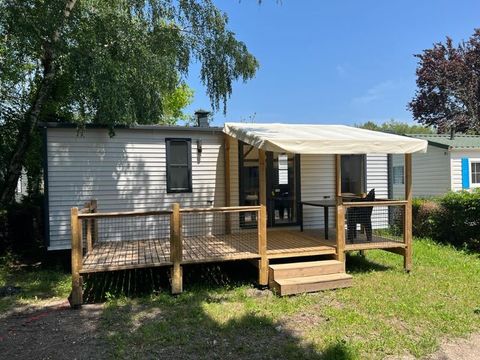 MOBILHOME 6 personnes -  Aqua Espace 3 Chambres 6 Personnes Terrasse semi-couverte