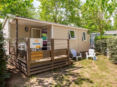 MOBILHOME 4 personnes - Comfort | 2 Ch. | 4 Pers. | Terrasse simple | TV