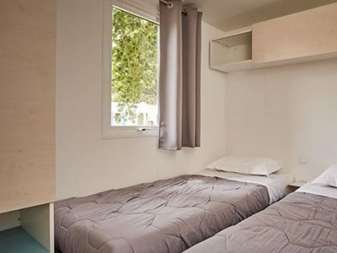 Mobilhome 6 personnes - Comfort | 3 Ch. | 6 Pers. | Terrasse Couverte | TV