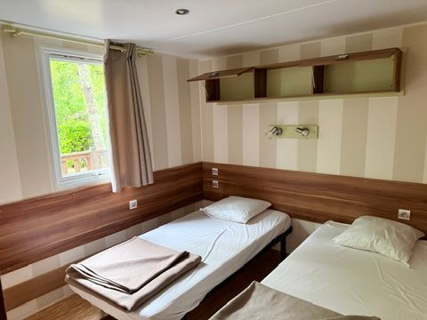 MOBILHOME 6 personnes - Mobil-home Standard PMR 30m² 2 chambres + terrasse 20m² - TV 1 pers