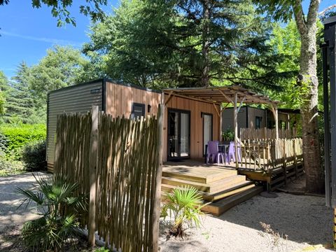 MOBILHOME 4 personnes - Mobil-home Premium 30m² 2 chambres + terrasse semi-couverte 24m² - TV - Clim 2/4 pers