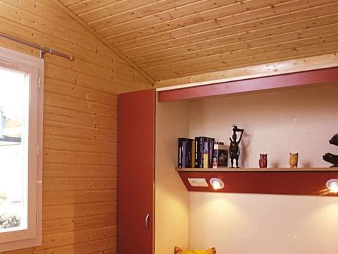 CHALET 6 personnes - Chalet Confort 27m² 2 chambres + terrasse couverte 10m² - TV 4/6 pers