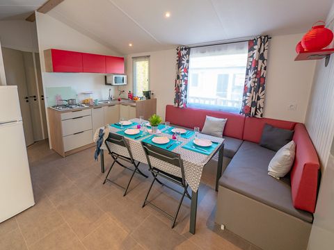 MOBILHOME 8 personnes - Cottage DETENTE 4ch 8 pers