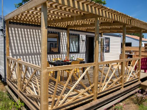 Mobilhome 4 personnes - COTTAGE - LUXE DES DINOS - 2 chambres - SPA