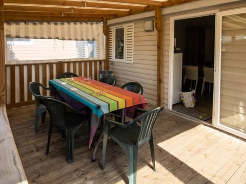 MOBILHOME 6 personnes - Mobil Home Cosy Kids 4 Pièces 6 Personnes (5 adultes + 1 bébé) + TV