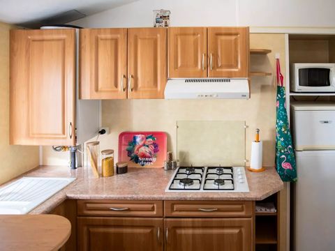 MOBILHOME 4 personnes - Mobil Home Sympa 3 Pièces 4 Personnes + TV