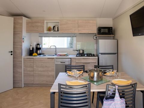 MOBILHOME 6 personnes - COTTAGE LUXE LA TRIBU 3ch - SPA 6 pers