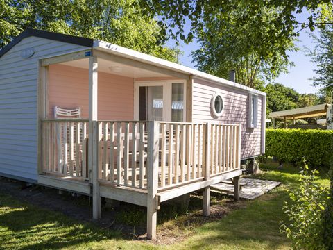 Mobilhome 6 personnes - Mobil-home Confort 34m² - 3 chambres - Terrasse semi-couverte - TV 6 pers.