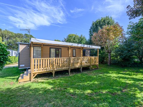 MOBILHOME 6 personnes - Mobil-home Premium 40m² - 3 chambres - terrasse couverte - TV + draps + serviettes 6 pers.