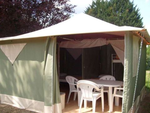 Bungalow toilé 5 personnes - BENGALI, sans eau et sans sanitaires