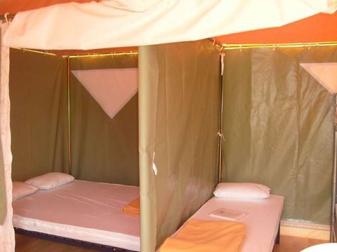 Bungalow toilé 5 personnes - BENGALI, sans eau et sans sanitaires
