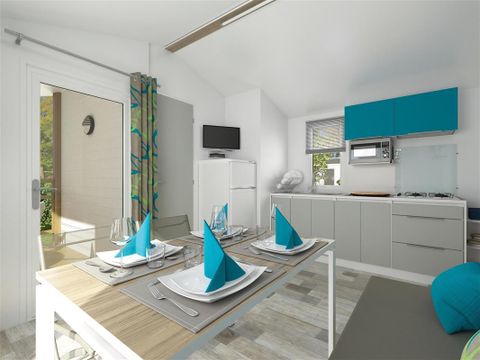 MOBILHOME 5 personnes - Cottage Vue Mer (2 chambres)