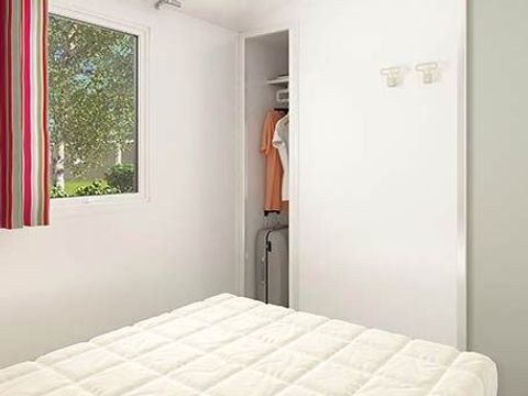MOBILHOME 6 personnes - Mobilhome ARCHIPEL Premium 30m² - 3 chambres / terrasse couverte + TV + LV + Draps 6 pers
