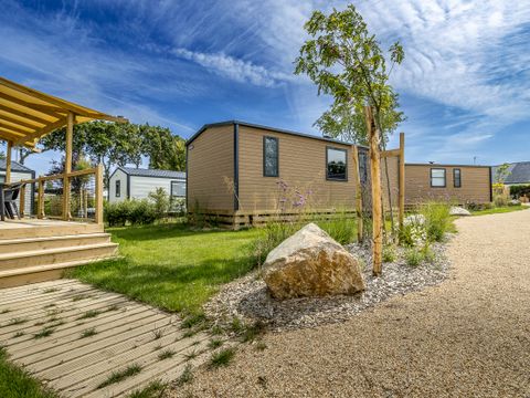 MOBILHOME 6 personnes - HORIZON Premium 33m² 3 chambres Terrasse couverte