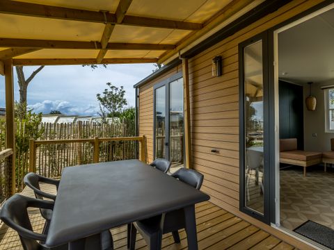 Mobilhome 4 personnes - Mobil-home HORIZON Premium 31 m² 2 chambres / Terrasse couverte