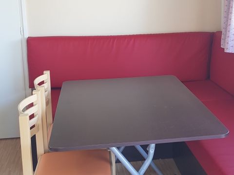 Mobilhome 4 personnes - Mobilhome ATLANTIQUE Standard 27m² - 2 chambres / Terrasse intégrée semi-couverte + TV 4 pers