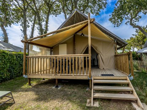 LODGE 6 personnes - JUNGLE Confort 34m² 3 chambres / terrasse couverte