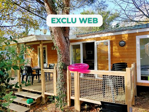 MOBILHOME 8 personnes - Cottage Confort 4 chambres 2 salles de bains