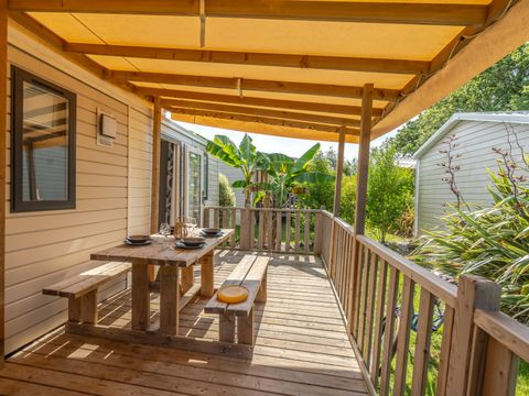 Mobilhome 6 personnes - Cottage Prestige - 3 chambres
