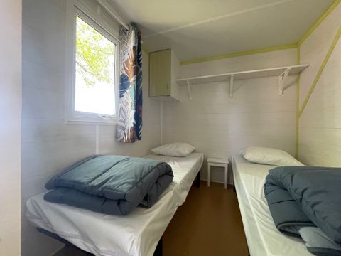 Mobilhome 4 personnes - Family - 25m² - 2 chambres - Terrasse couverte