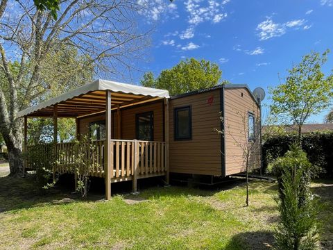 Mobilhome 4 personnes - Mobil home Premium 4 pers. - 30 m² - Climatisation - 2 chambres - terrasse couverte