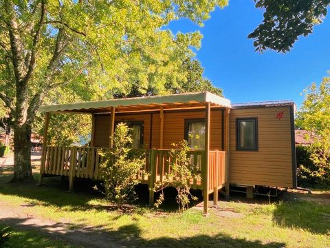 Mobilhome 4 personnes - Mobil home Premium 4 pers. - 30 m² - Climatisation - 2 chambres - terrasse couverte