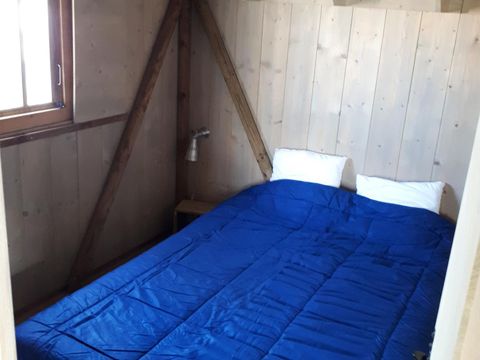 TENTE TOILE ET BOIS 4 personnes - La Cabane 2 chambres