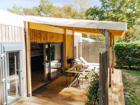 Mobilhome 4 personnes - Cottage Luxe 2 chambres 2 salles de bain 4 pers