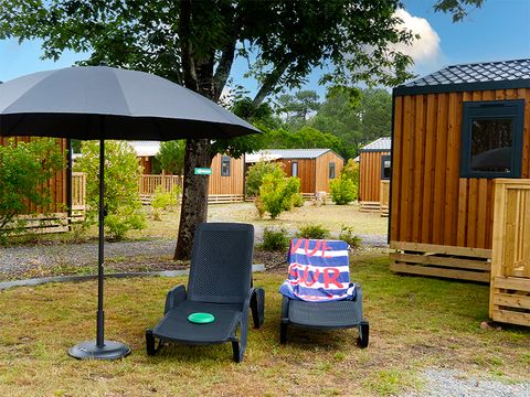 MOBILHOME 6 personnes - Cottage Prestige 3 CH 1 sdb  (Green Village à 800 m du Domaine de la Forge)