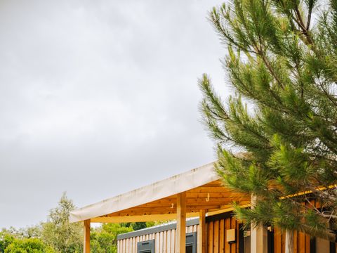 MOBILHOME 6 personnes - Cottage Prestige 3 CH 1 sdb  (Green Village à 800 m du Domaine de la Forge)