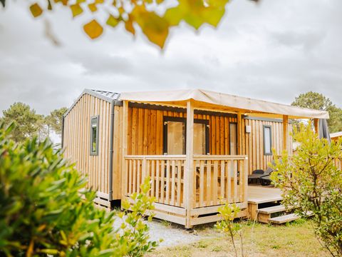 MOBILHOME 4 personnes - Cottage Prestige 2 CH 1 sdb (Green Village à 800 m du Domaine de la Forge)