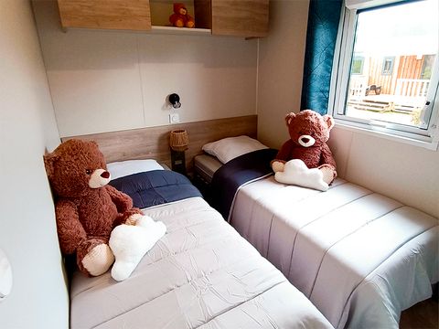 MOBILHOME 4 personnes - Cottage Prestige 2 CH 1 sdb (Green Village à 800 m du Domaine de la Forge)