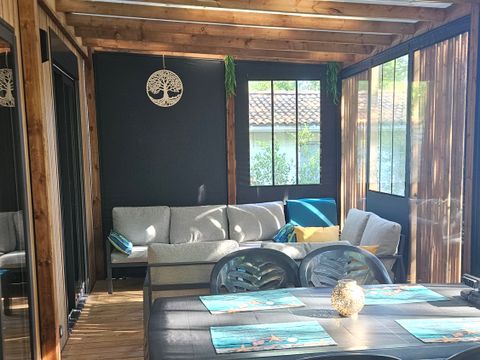 MOBILHOME 4 personnes - RES Sunelia LUXE - 2 chambres et 2 salles de bain