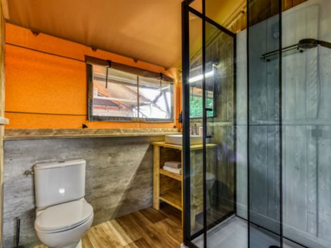 TENTE TOILE ET BOIS 5 personnes - Lodge VIP