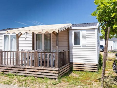 MOBILHOME 6 personnes - Mobil-home | Comfort | 2 Ch. | 4/6 Pers. | Terrasse surélevée | Clim.