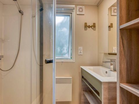 MOBILHOME 6 personnes - Mobil-home | Comfort | 3 Ch. | 6 Pers. | Terrasse surélevée | Clim.