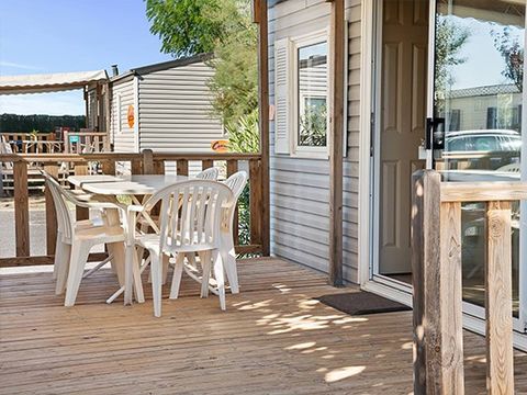 MOBILHOME 6 personnes - Comfort | 3 Ch. | 6 Pers. | Terrasse surélevée